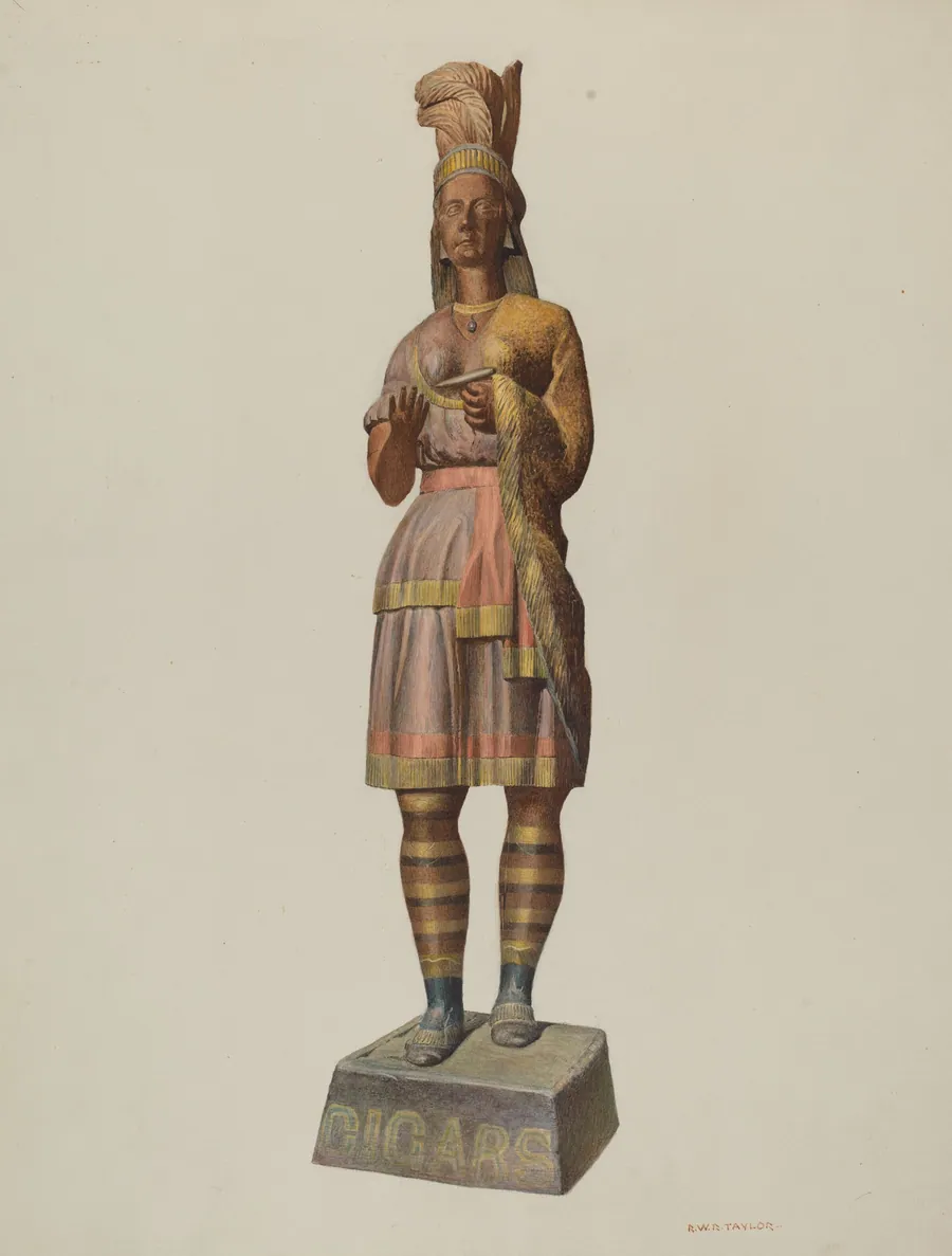 Indian Woman by Robert W.R. Taylor