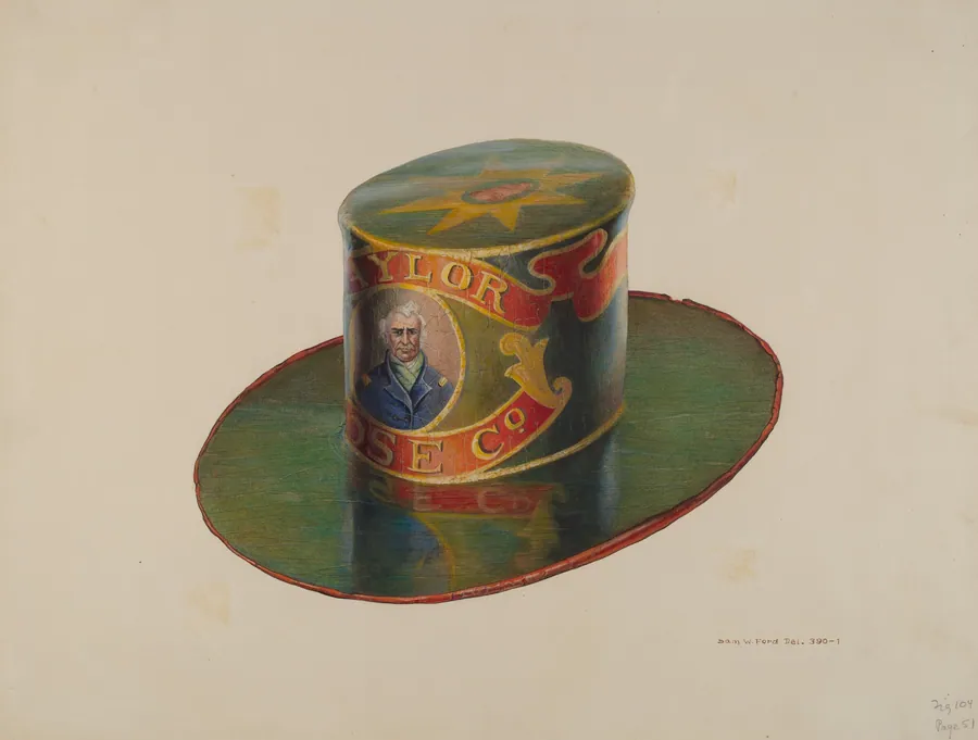 Fireman's Hat by Samuel W. Ford