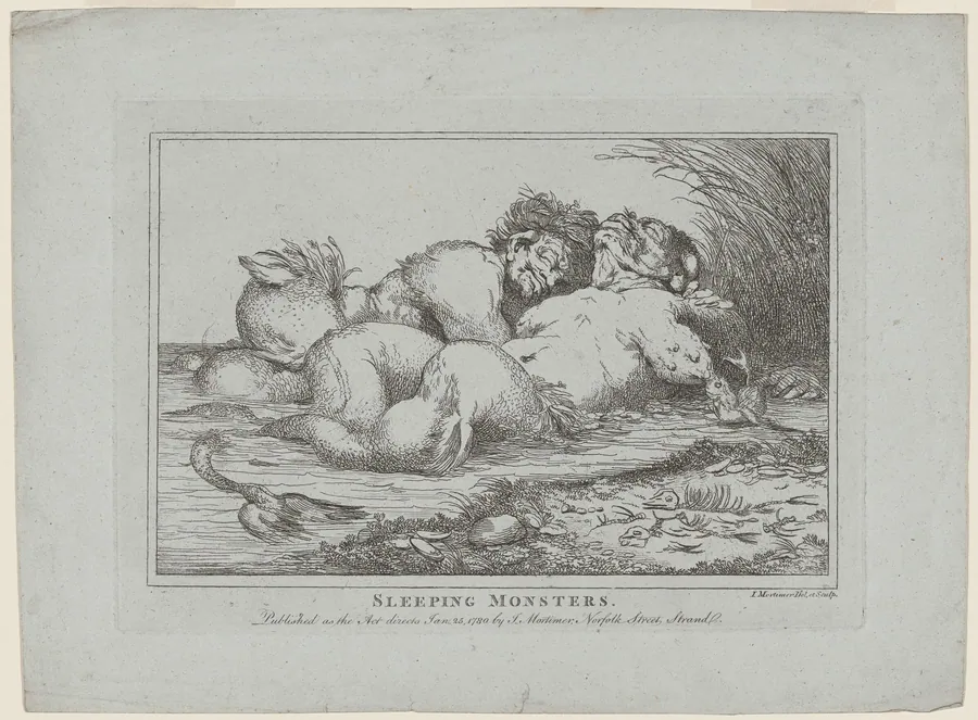 Sleeping Monsters by John Hamilton Mortimer