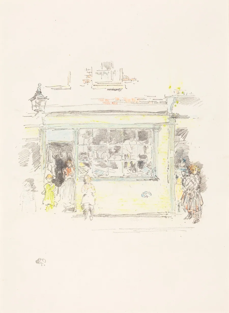 Drury Lane Rags by James McNeill Whistler