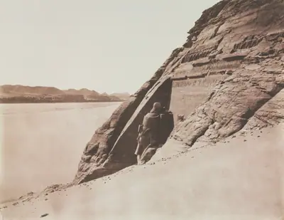 Large Speos - View taken from the Sand Slope (Temple of Ramesses II), Abu Simbel