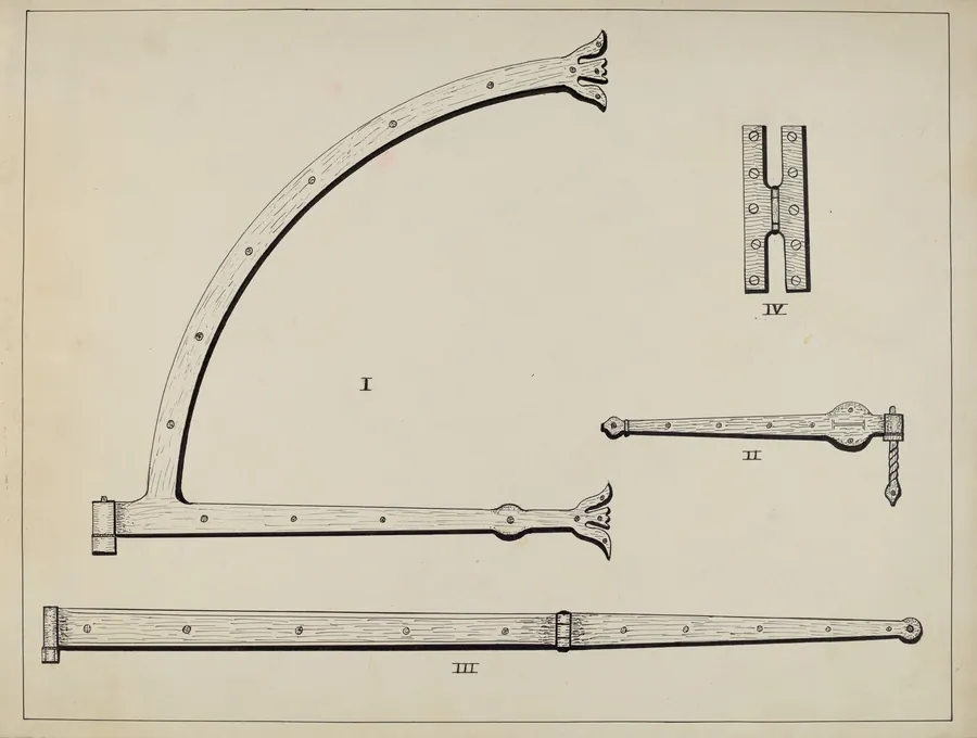 Door Hinges by James M. Lawson