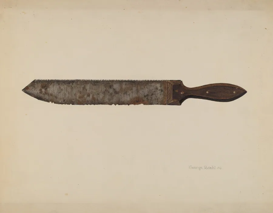 Combination Saw/Knife by George Roehl