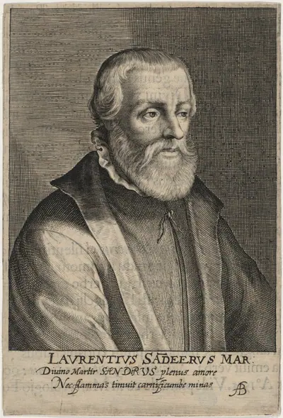 Laurence Saunders, Prebendary of York, Protestant Martyr