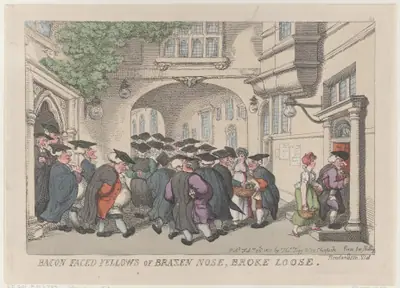 Bacon Faced Fellows of Brazen Nose, Broke Loose