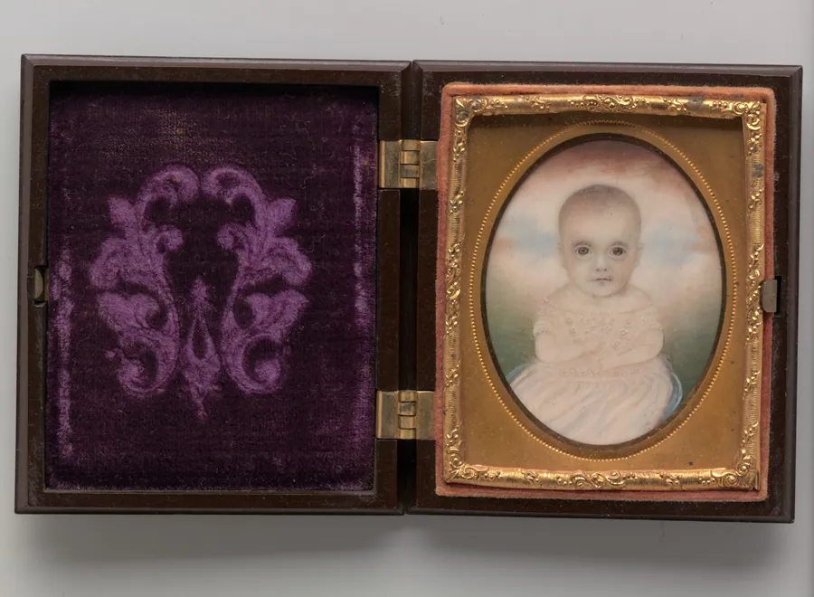 Portrait of a Baby by Mrs. Moses B. Russell (Clarissa Peters)