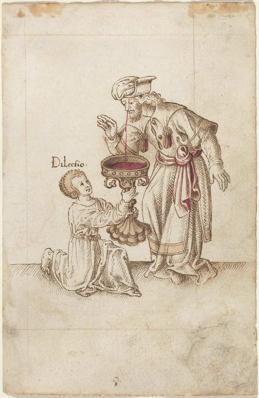 "Do Not Make Water on Clippings from Nails or Hair" [fol. 30 recto] by French early 16th Century
