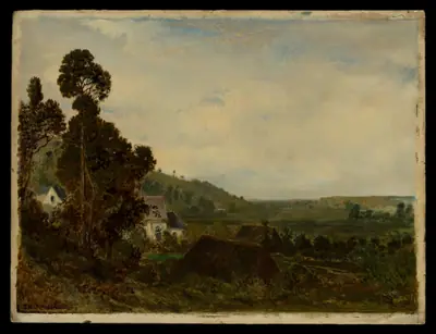 An Old Chapel in a Valley