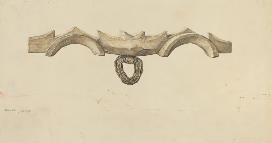 Oxen Yoke by Hans Mangelsdorf