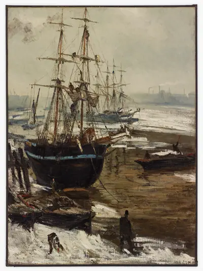 The Thames in Ice