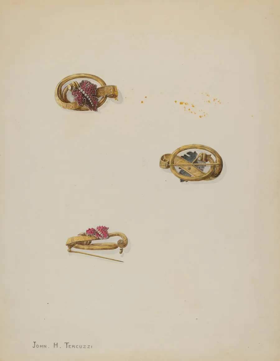Brooch by John H. Tercuzzi