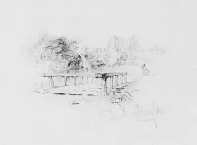 Landscape (from McGuire Scrapbook)