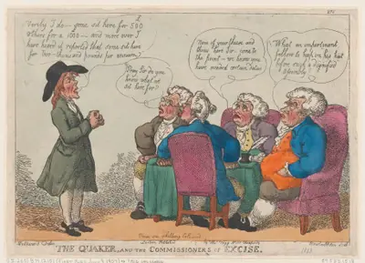 The Quaker, and the Commissioners of Excise