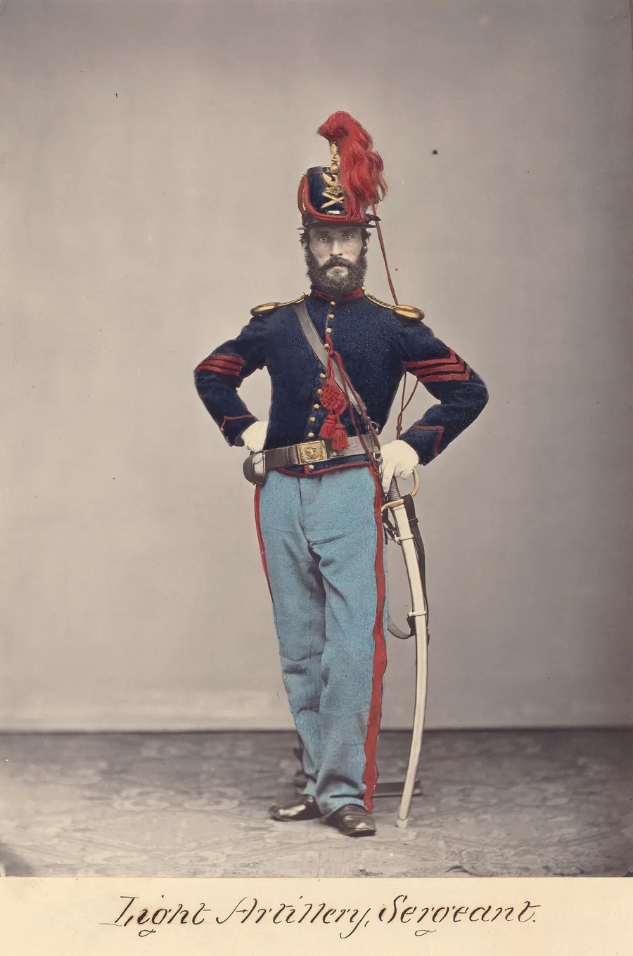 Light Artillery, Sergeant by Oliver H. Willard