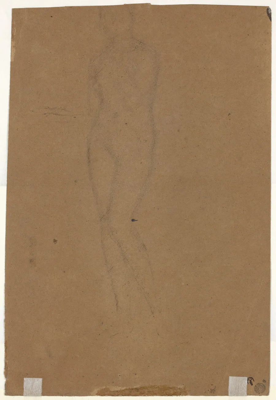 Standing Figure [verso] by James McNeill Whistler