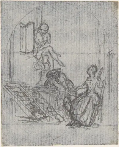 Design for a Book Illustration [?]