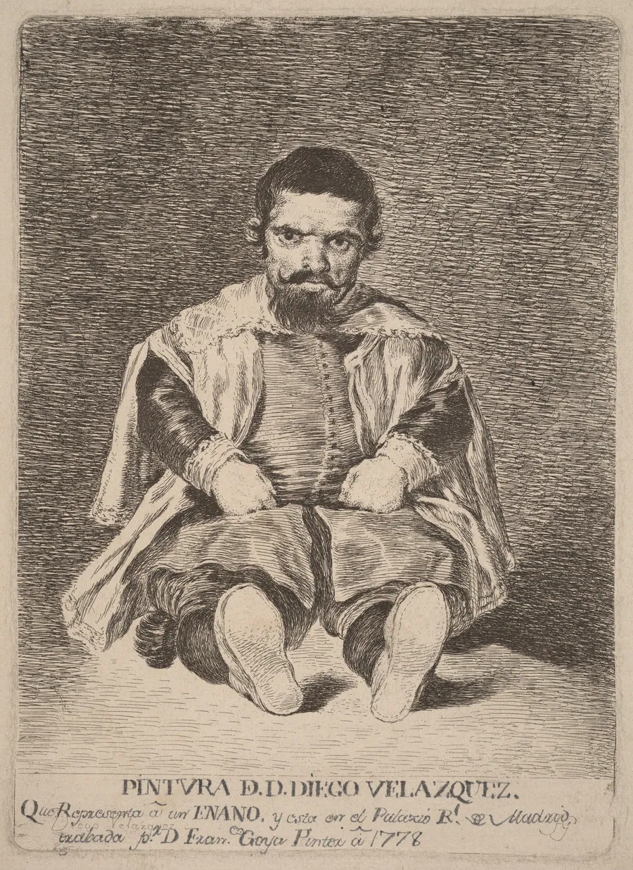 Un enano (A Dwarf) by Francisco Goya