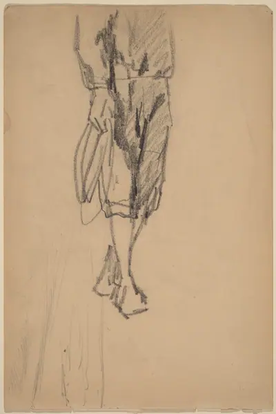 Partial Sketch of a Boy in Knickers