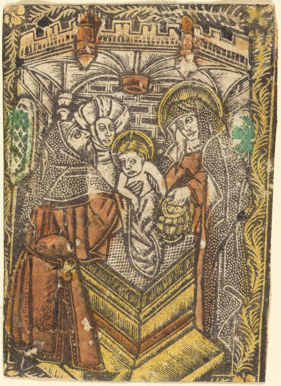 The Presentation in the Temple by German 15th Century