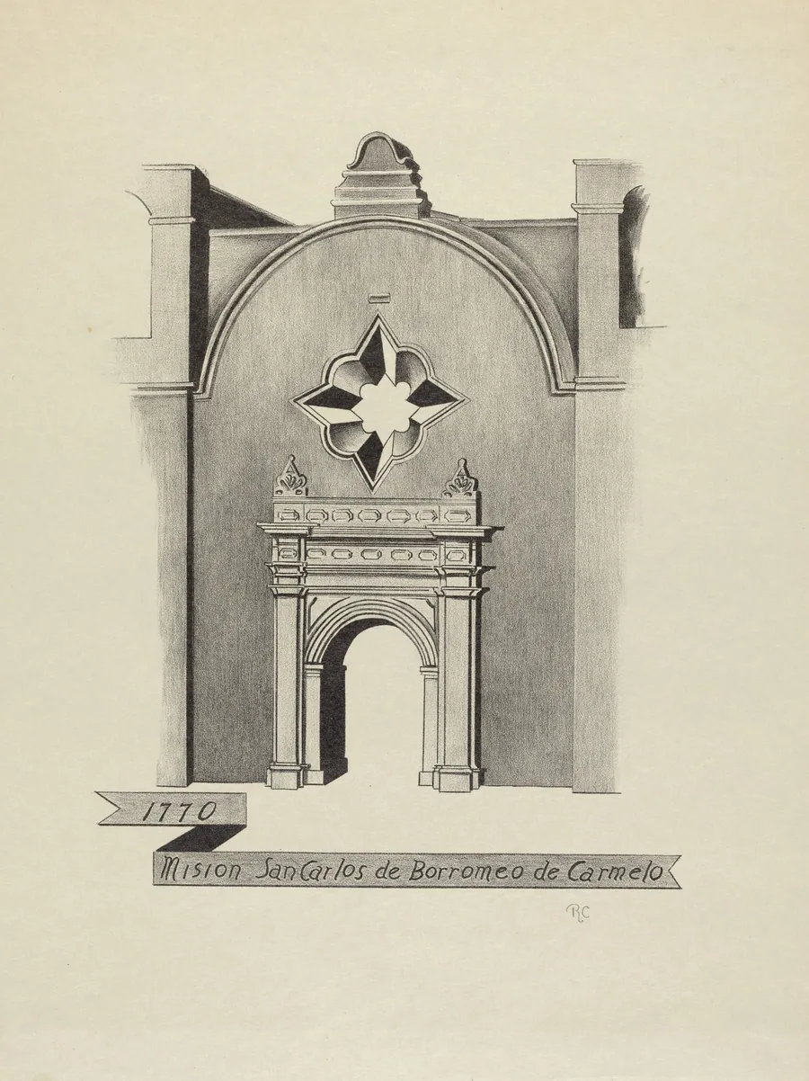 Mision San Carlos de Borromeo de Carmelo by James Jones