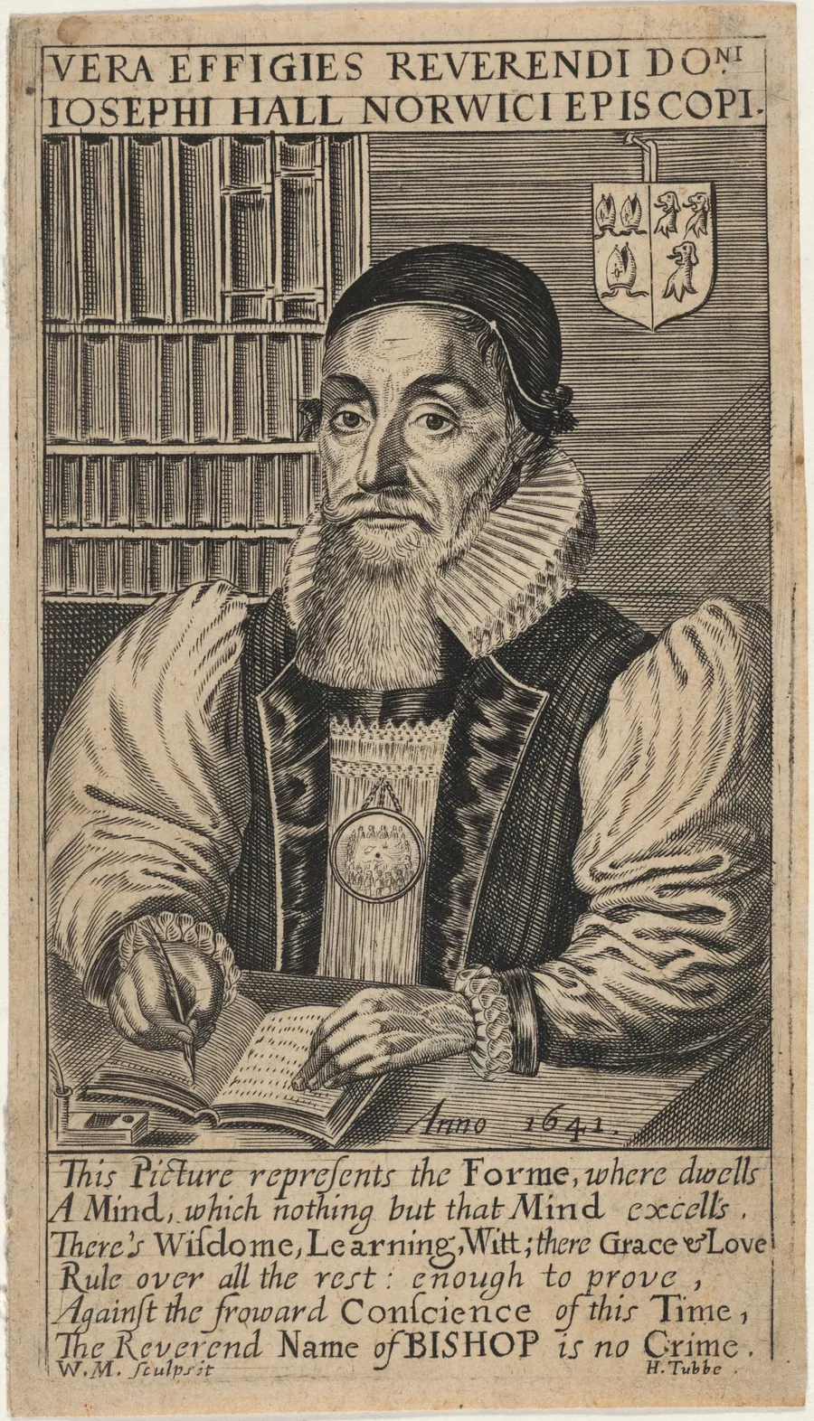 Joseph Hall, Bishop of Norwich by William Marshall