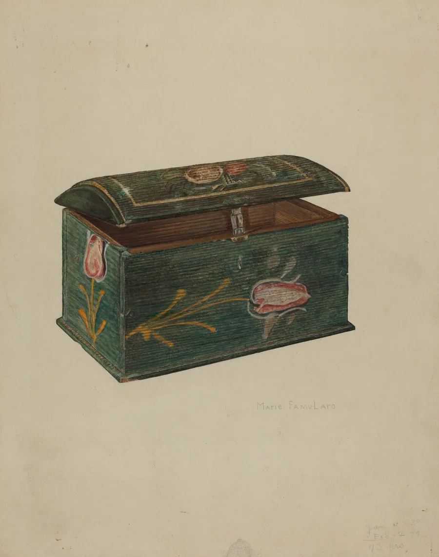 Trinket Box by Marie Famularo