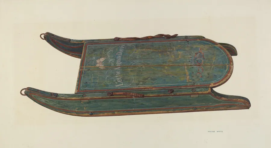 Sled by Wayne White