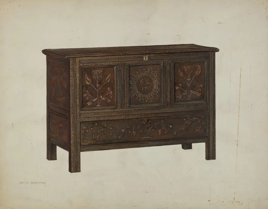 Pa. German Chest by David Dorfman