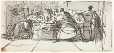 The Laying Out of Christ