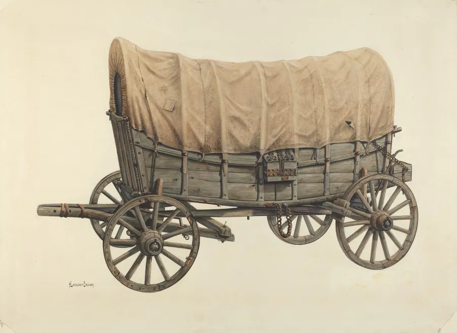 Conestoga Wagon by H. Langden Brown
