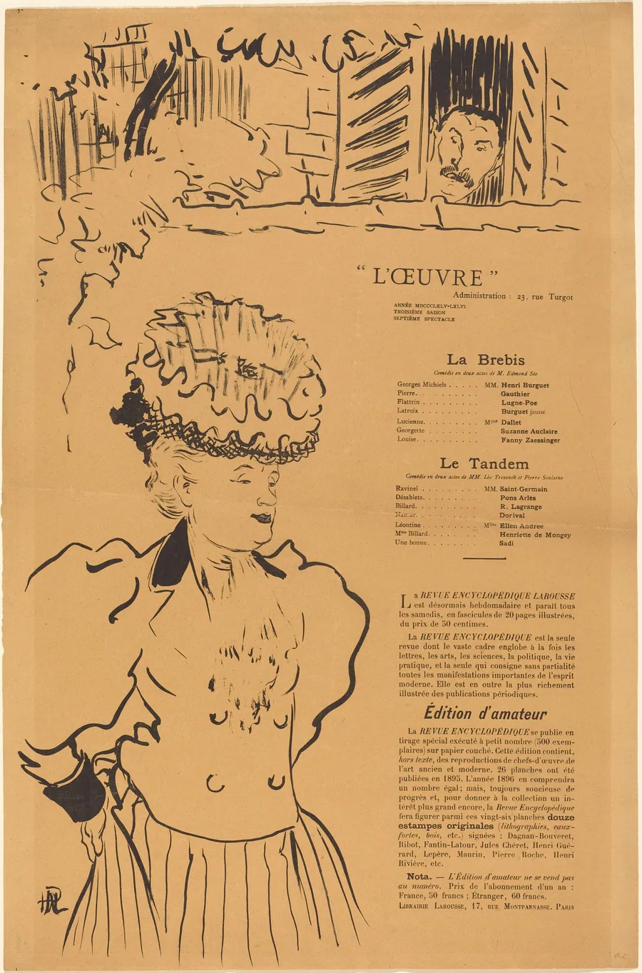 La Brebis; Le Tandem by Hermann-Paul