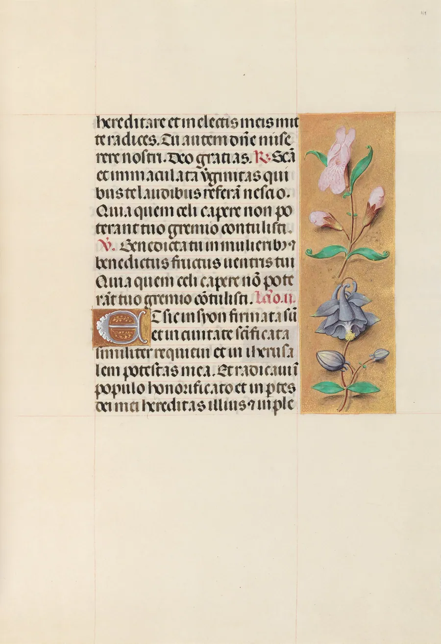 Hours of Queen Isabella the Catholic, Queen of Spain:  Fol. 111r by Master of the First Prayerbook of Maximillian