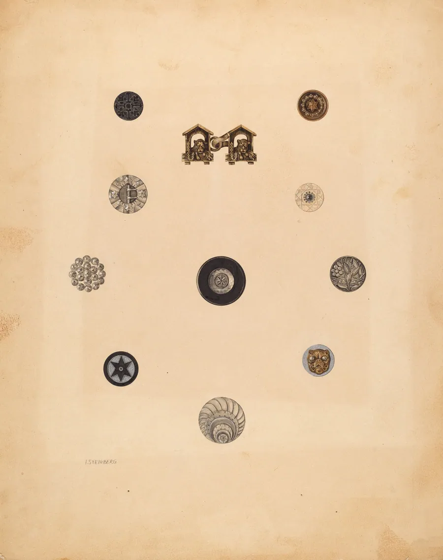 Buttons by Isidore Steinberg