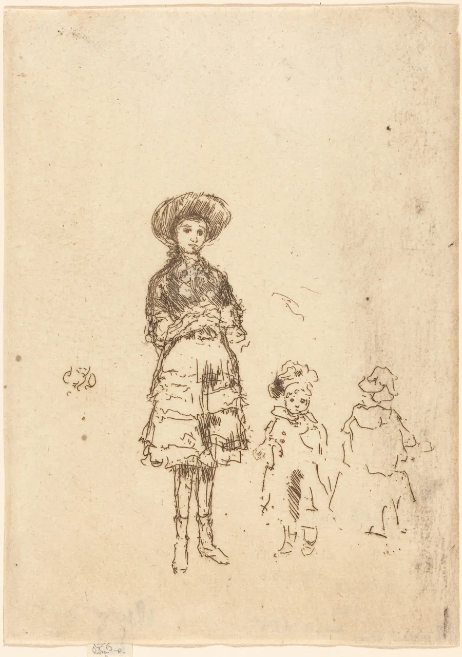 The Little Nurse by James McNeill Whistler