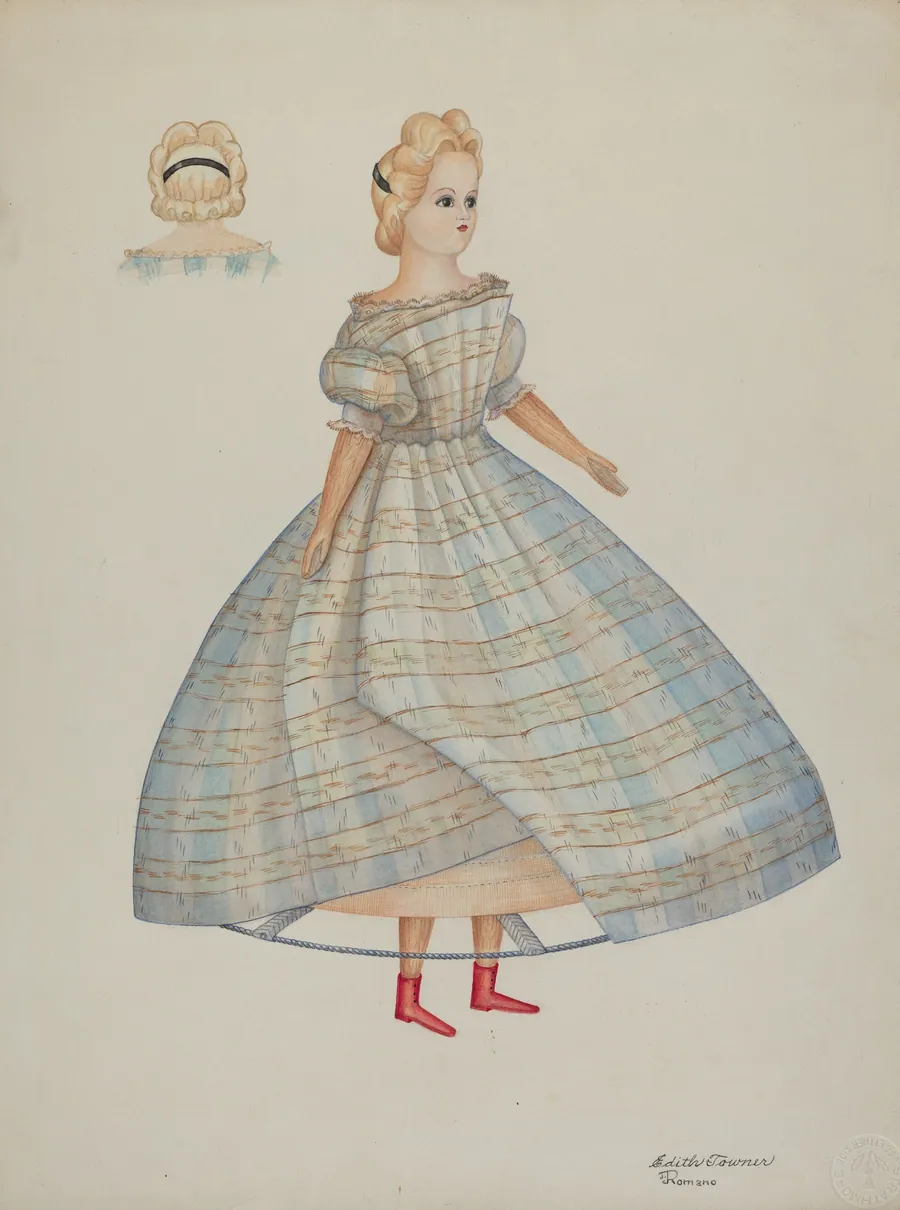 Doll - "Nellie Bates" by Edith Towner