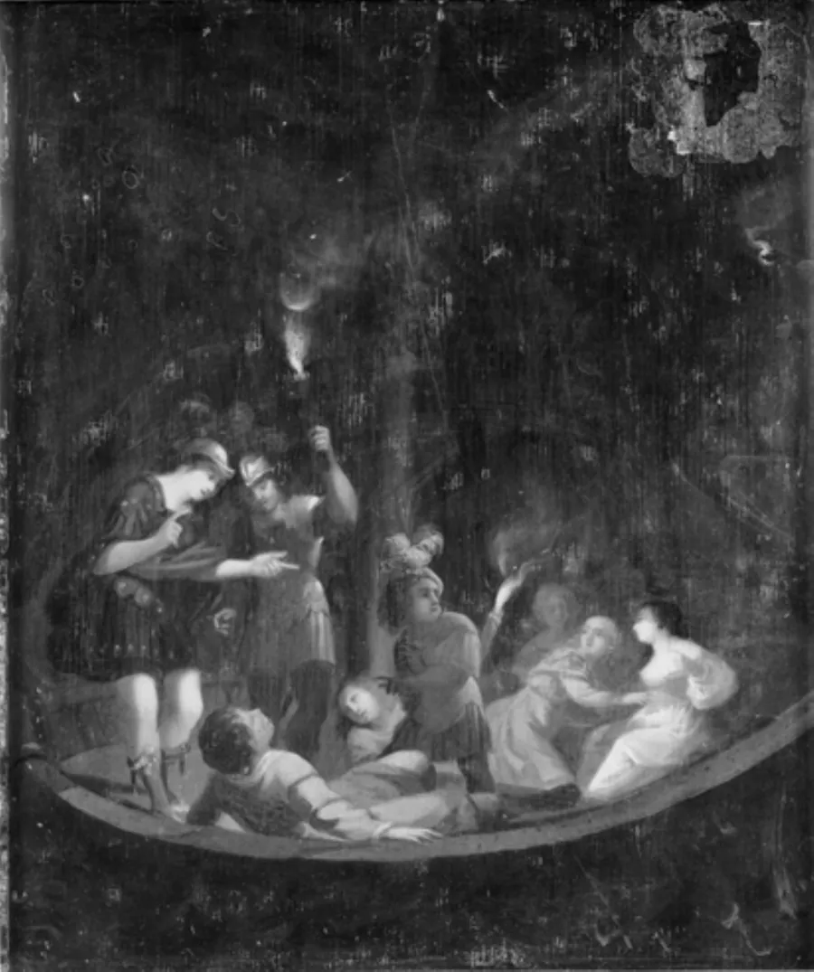 Nuditet med mand og kvinde by Pieter van der Werff