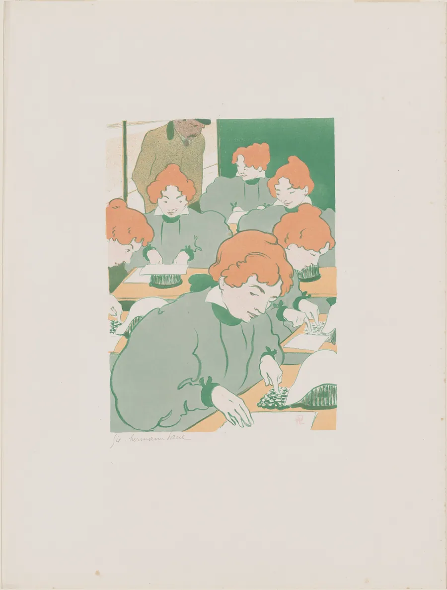 Les petits machines à écrire by Hermann-Paul