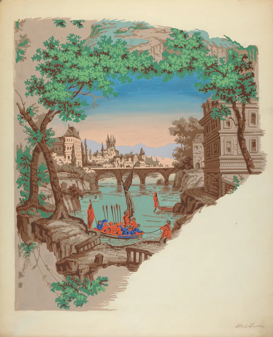 Wall Paper by Albert Levone