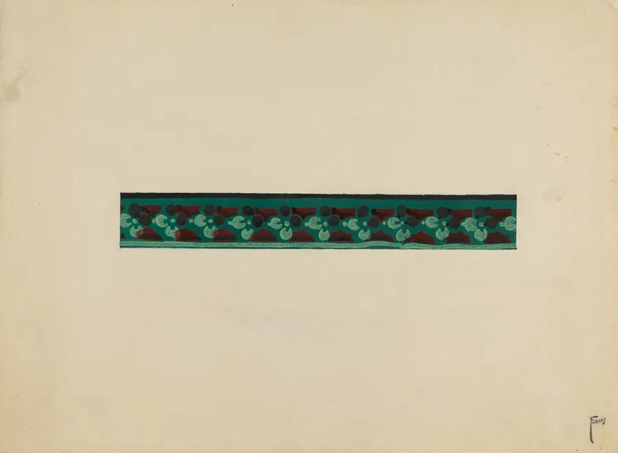 Wall Paper Border by Paul Farkas