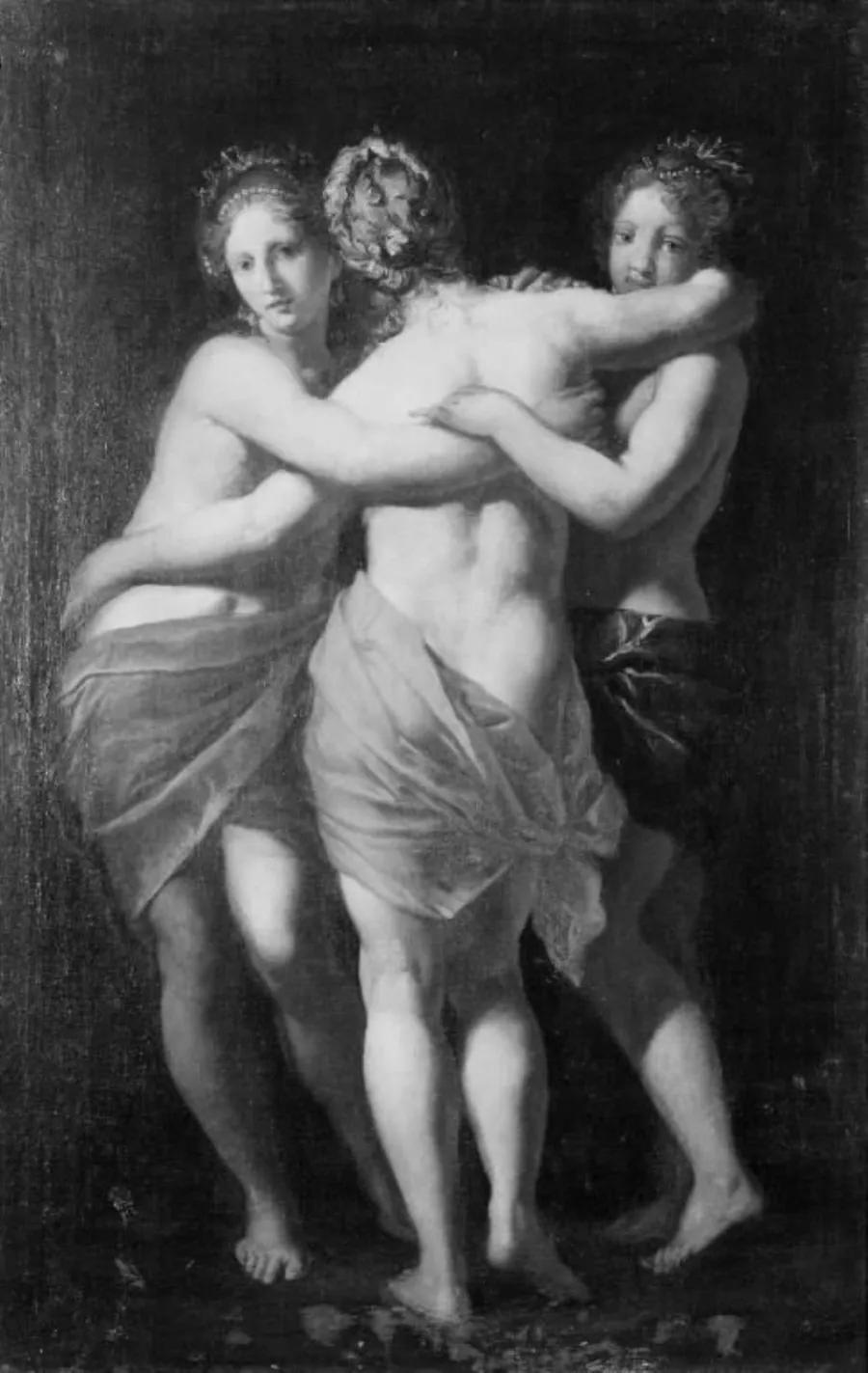 De tre gratier by Giovanni Carboncini