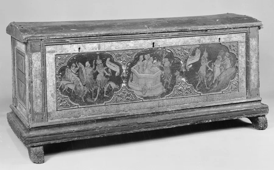 Cassone (one of a pair) by Italian (Florentine?) Painter