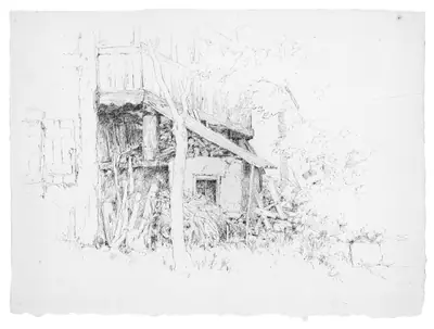 Sheet of a Ruined Shed, Germany