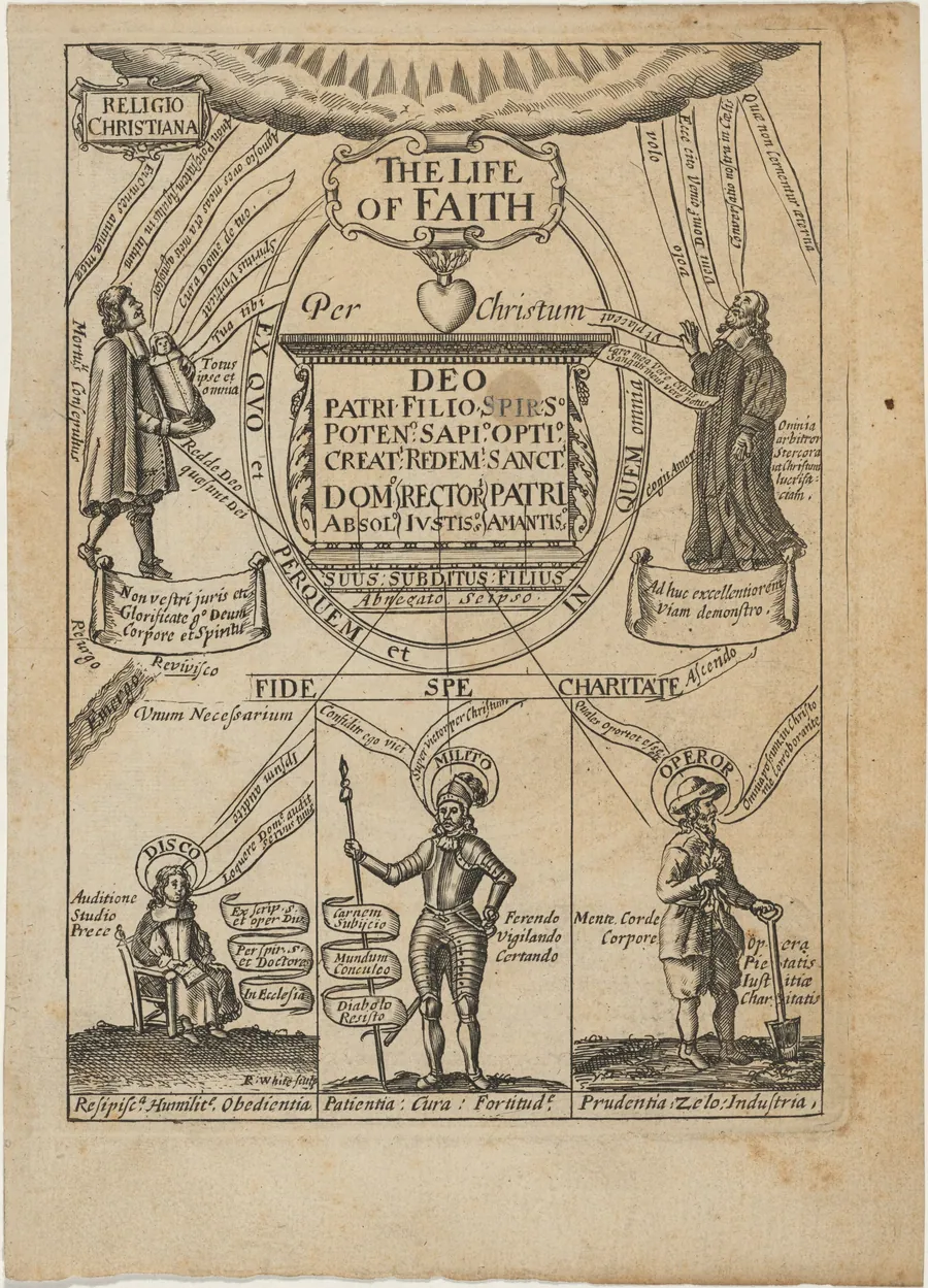 Title Page to The Life of Faith by Richard Baxter by Robert White