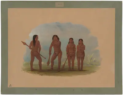 Four Angustura Indians