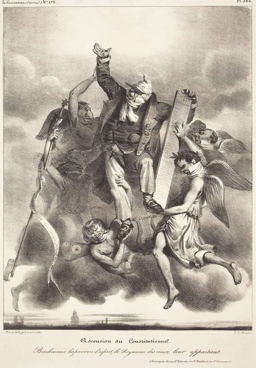 Ascension du Constitutionnel by French 19th Century