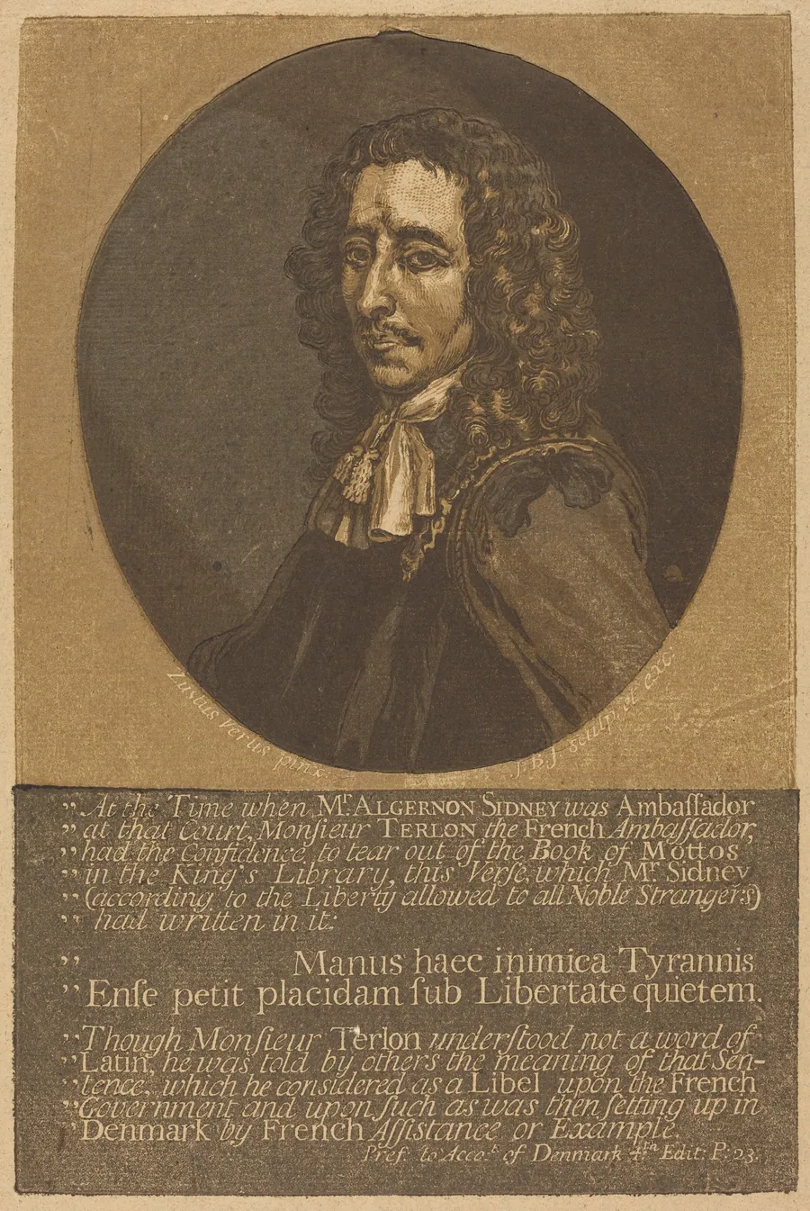 Algernon Sidney by John Baptist Jackson