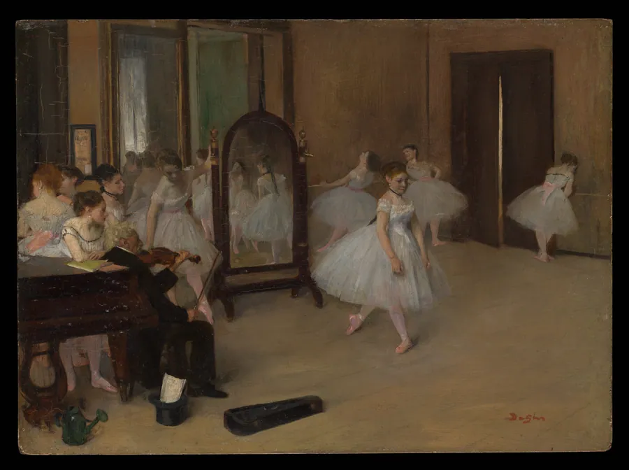 The Dancing Class by Edgar Degas