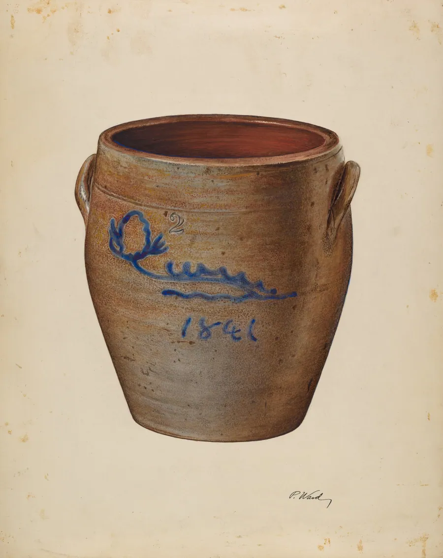 Pottery Jar by Paul Ward