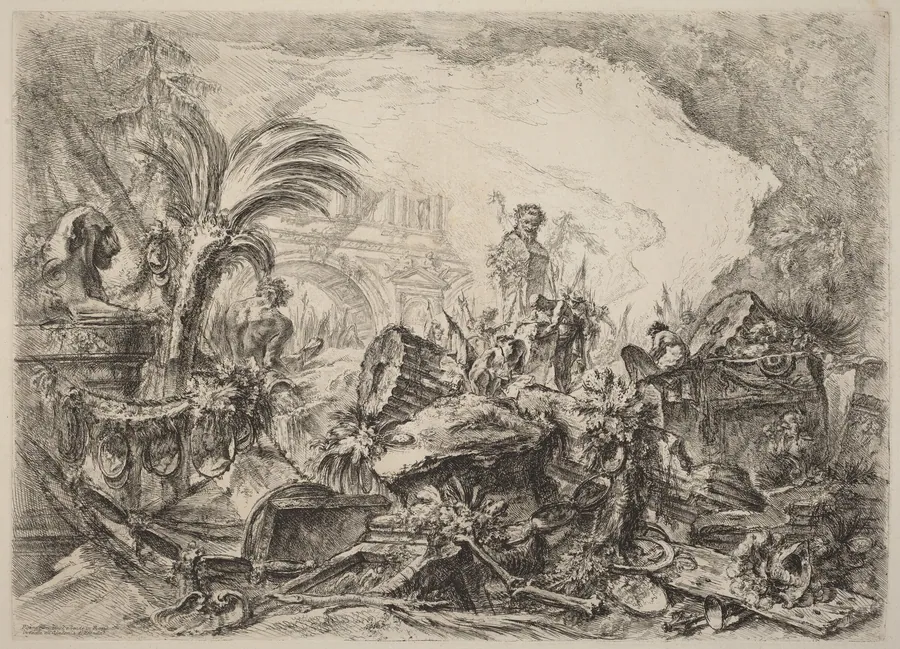 The Triumphal Arch by Giovanni Battista Piranesi