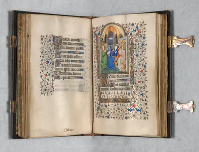 Book of Hours (Use of Paris): Fol. 108r, The Pentecost